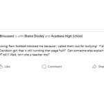 Acadiana High Football Page Annoys Fans After Playoff Loss