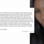 7 Year Old Black Child Called Monkey at Augusta County School and Stopped From Playing Basketball