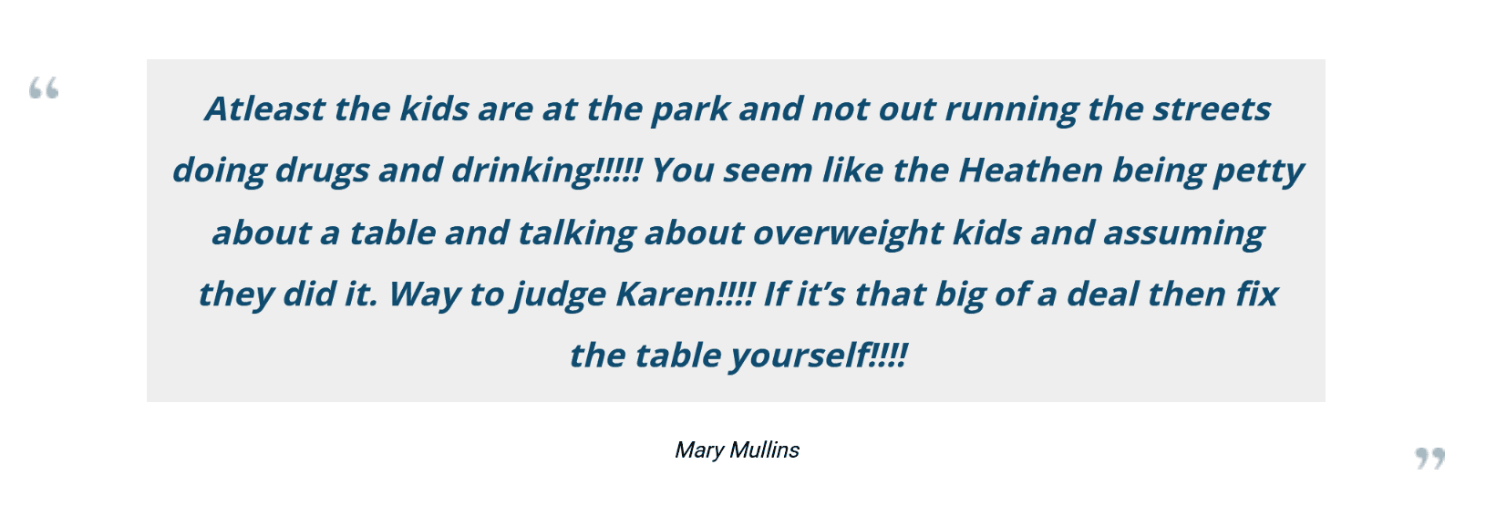 Broken Picnic Table Sparks Big Online Fight In Bremen