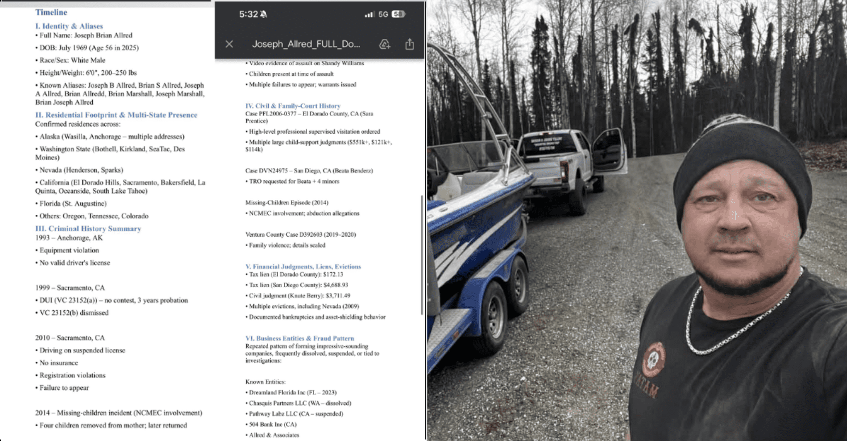 Joseph Allred Accused of Stealing Dogs, Running Scams, and Cheating Arena Football Leagues in Multiple US States