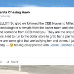 My Granddaughter’s Sweats Stolen from CEB Braves Locker Room During Miller Game in South Dakota