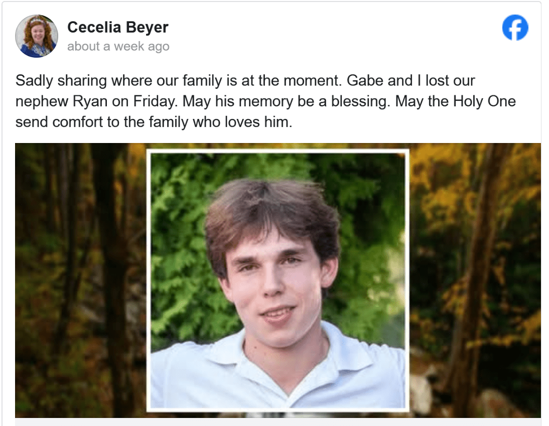 Ryan Victor Snyder Death Shocks Family Friends and Community