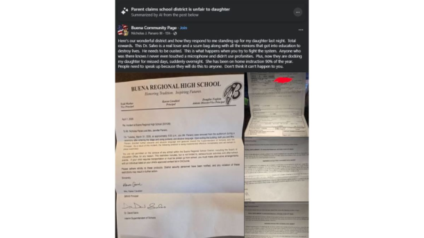 NJ Father Says School District Punished His Daughter After He Spoke Up at a Board Meeting