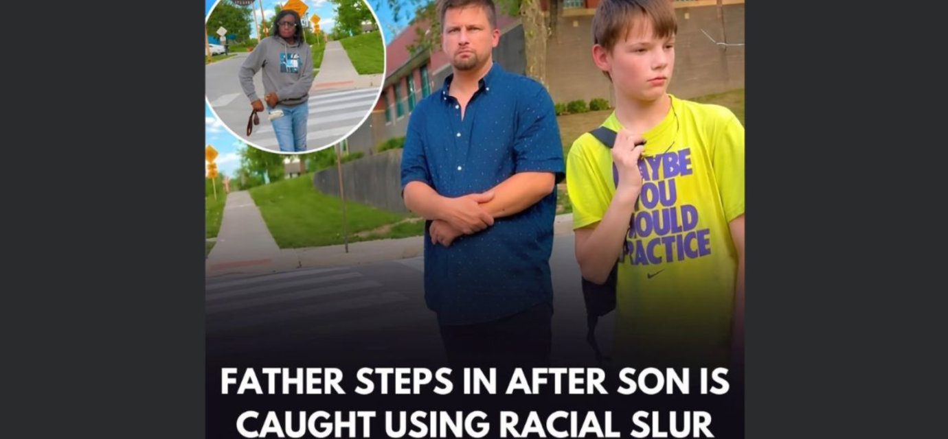 When a Dad Caught His Son Using a Racial Slur, He Did Something Most Parents Would Never Try