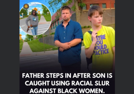 When a Dad Caught His Son Using a Racial Slur, He Did Something Most Parents Would Never Try