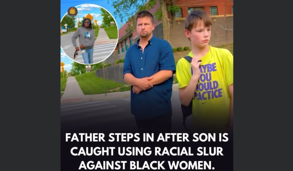 When a Dad Caught His Son Using a Racial Slur, He Did Something Most Parents Would Never Try